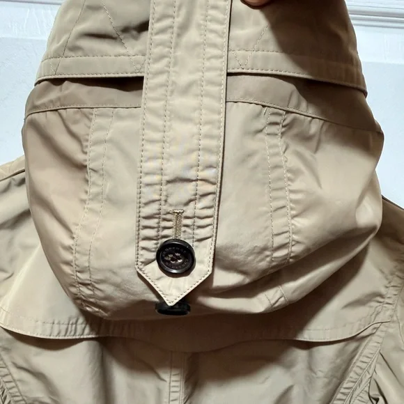 Burberry Tan Double-Breasted Trench Coat - Picture 5 of 7